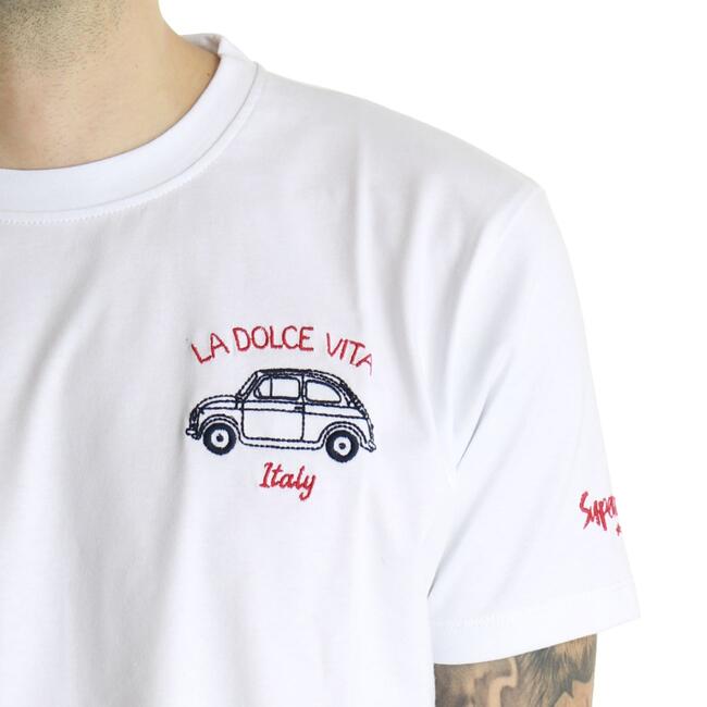 T-SHIRT LA DOLCE VITA SUPERCULTURE - Mad Fashion | img vers.650x/